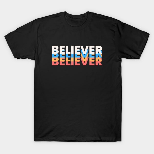 Believer | Christian T-Shirt by All Things Gospel